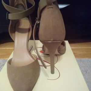 Tan Strap heels